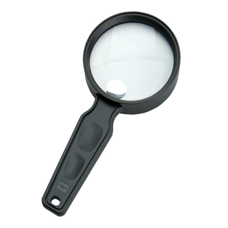 Carson MagniView 2x Handheld Magnifier with 4.5x Spot - 3.5 Acrylic Lens  (DS-36) 