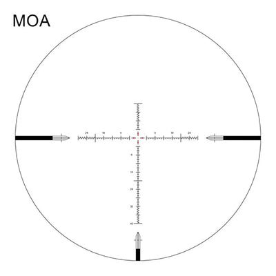 Arken EPL-4 6-24x50 FFP Riflescope (Illuminated VHR MOA Reticle)