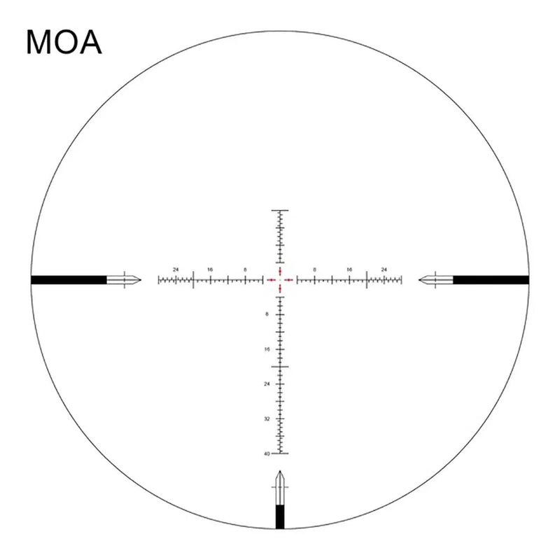 Arken EPL-4 6-24x50 FFP Riflescope (Illuminated VHR MOA Reticle)