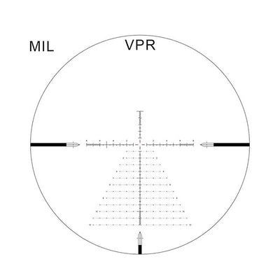 Arken SH-4J 6-24x50 FFP Riflescope (Illuminated MIL or MOA VPR Reticle)