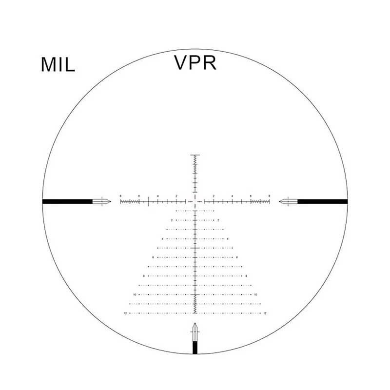 Arken SH-4J 6-24x50 FFP Riflescope (Illuminated MIL or MOA VPR Reticle)