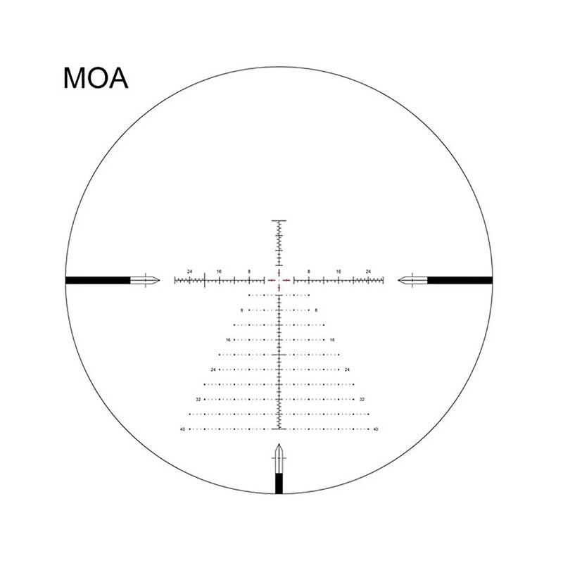 Arken SH-4J 6-24x50 FFP Riflescope MOA Reticle