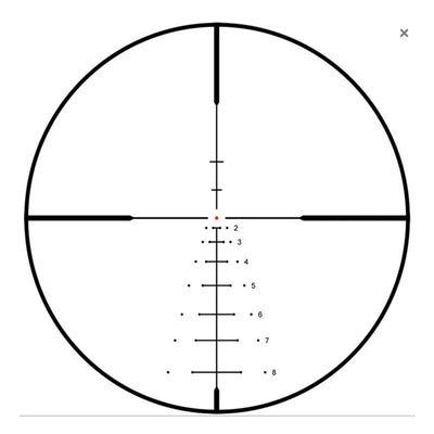 Bushnell R5 Illuminated DOA LRH800 Reticle