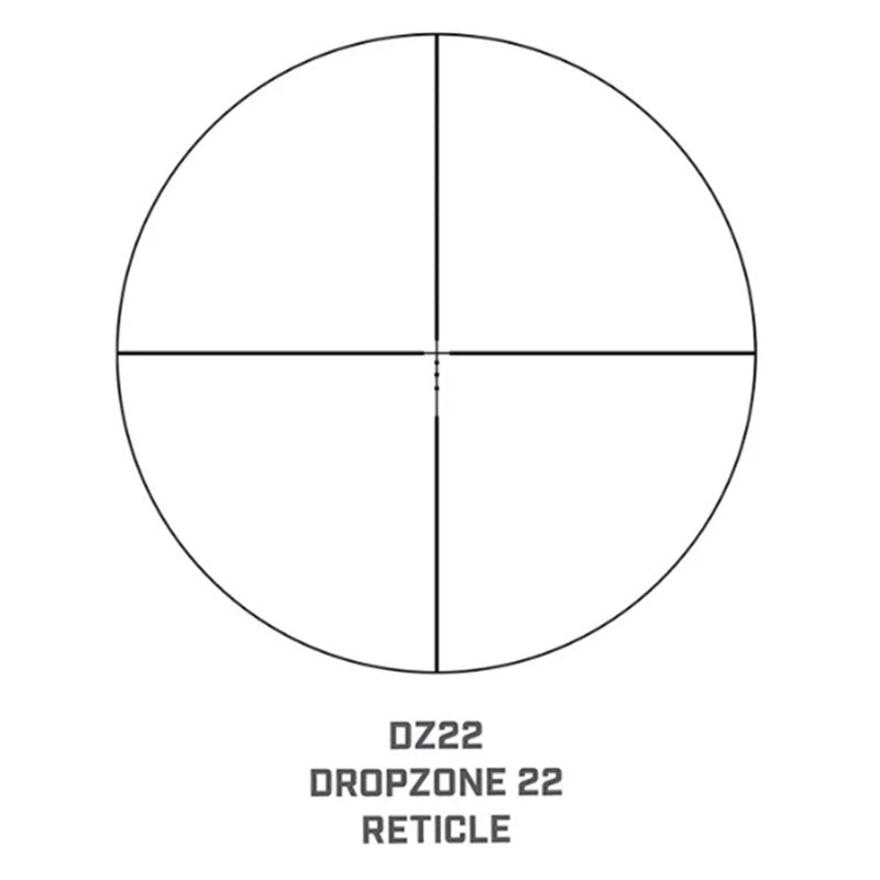 Bushnell Rimfire 3-9x40 Standard DZ22 Reticle