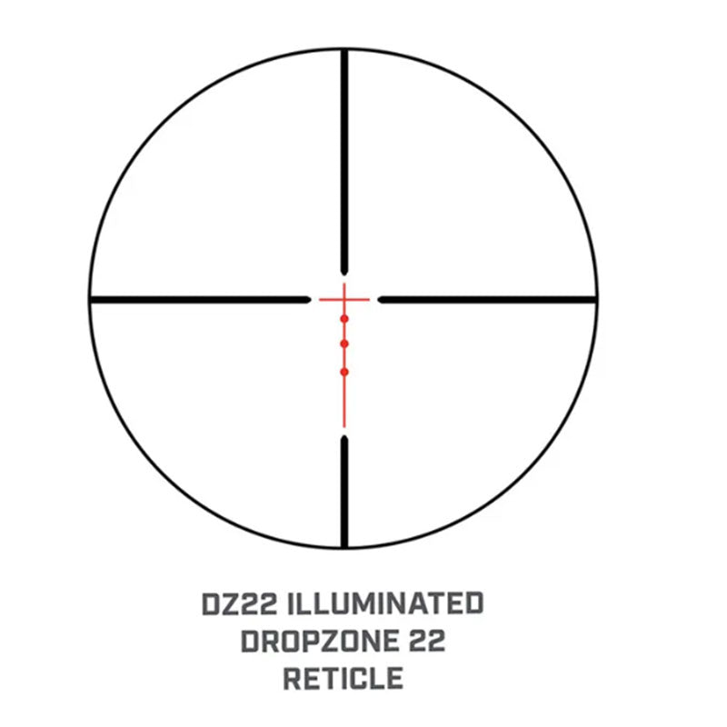 Bushnell Rimfire 3-9x40 Riflescope Illuminated DZ22 Reticle