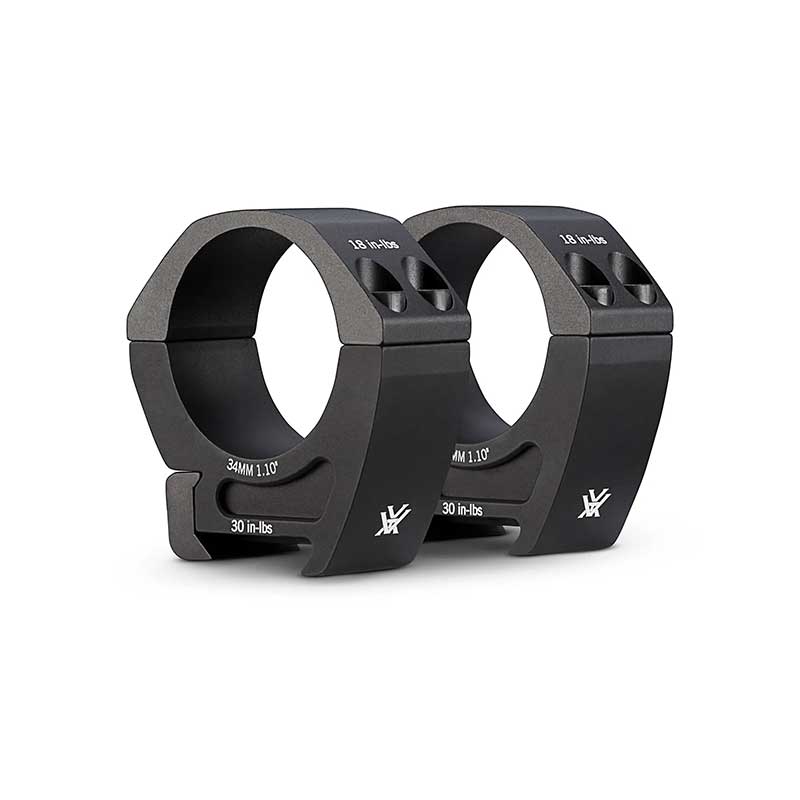 Vortex Pro 34mm Weaver Riflescope Rings  Medium